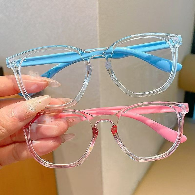 Gaming Glasses Tinted - Anti Blue Light Kids Glasses Square