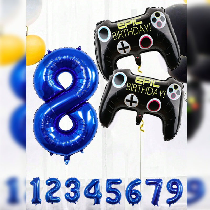 Gaming Accessories Room - 3pcs Video Game Party Supplies Set