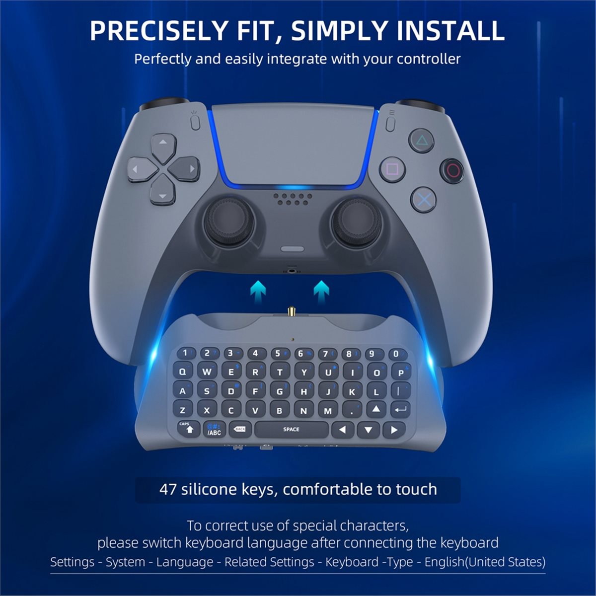 Gaming Accessories Controller - goodidea 3.5mm Gaming Wireless Keyboard 3.0