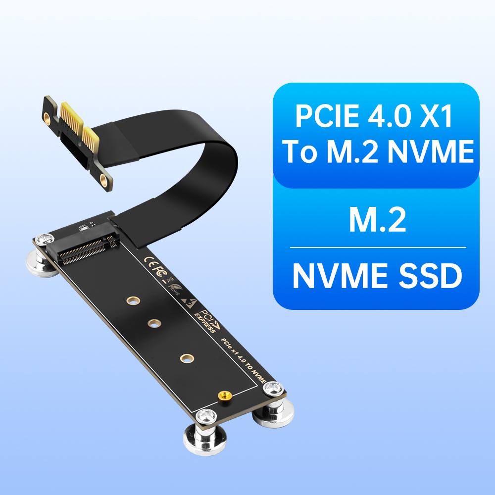 Pcie Extension Cable - PCI-E 4.0 X1 to M.2 NVMe