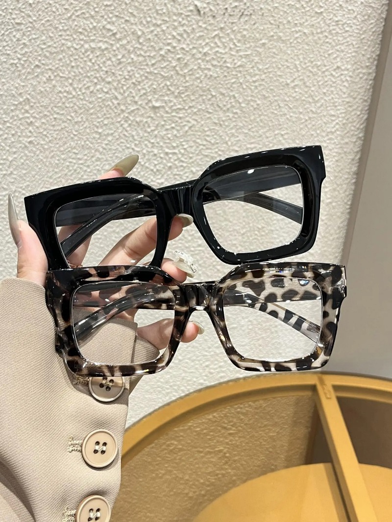 Gaming Glasses Tinted - Classic Clear Lens Computer Glasses Women