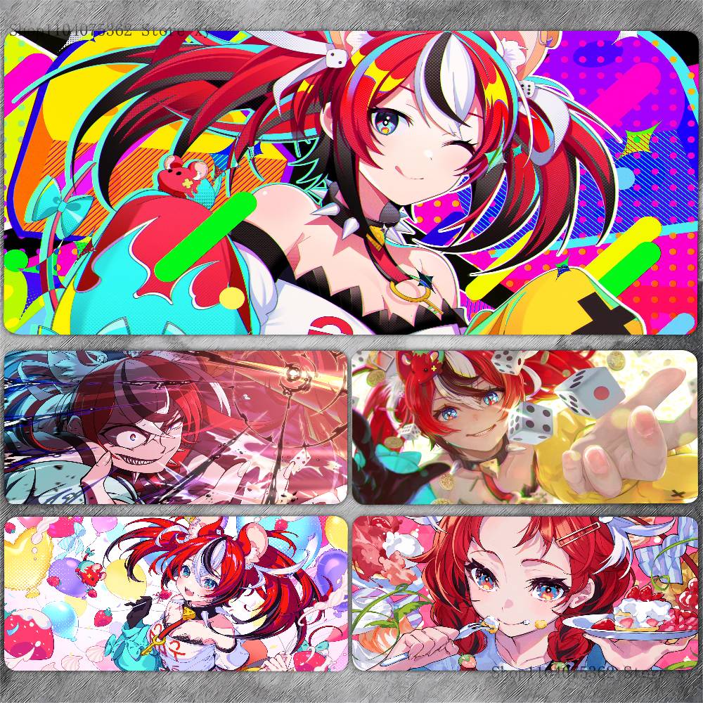 Virtual Gaming Accessories - Anime Virtual Girl Hakos Baelz Mouse
