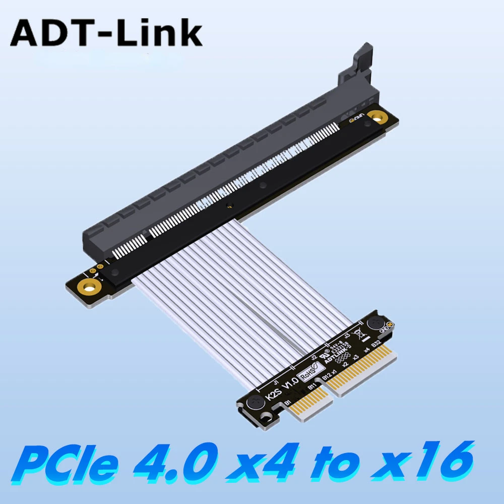 PCI-E 4.0 X4 to X16 Riser Jump - Pcie Extension Cable 评论和价格