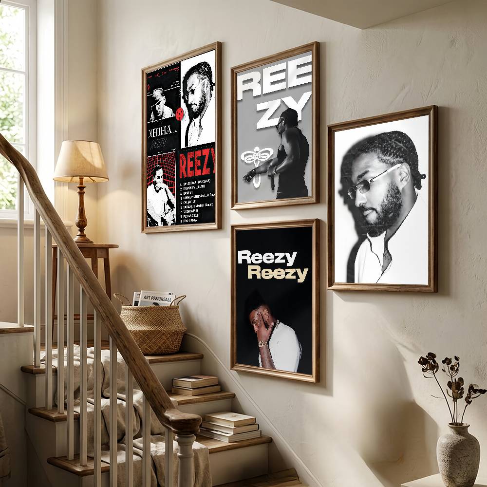 Rapper R-Reezy Music Poster Fo - Gaming Accessories Room 评论和价格