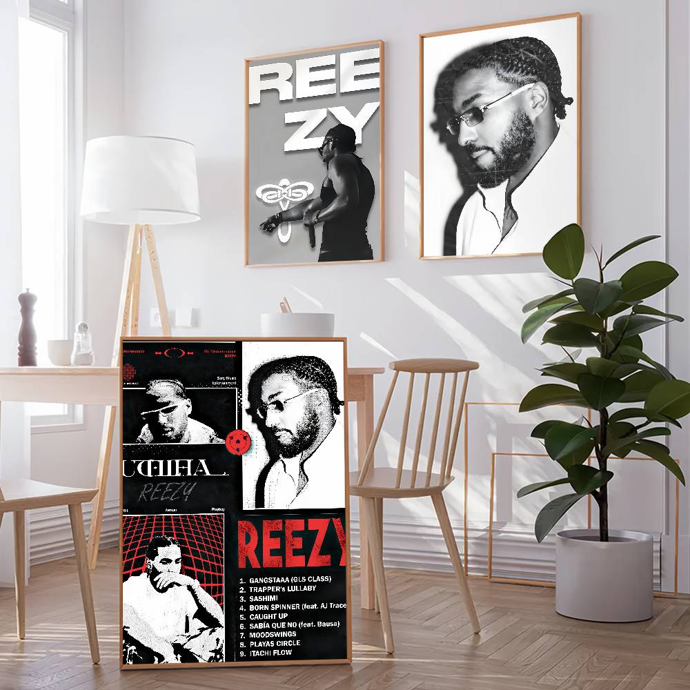 Rapper R-Reezy Music Poster Fo - Gaming Accessories Room 评论和价格