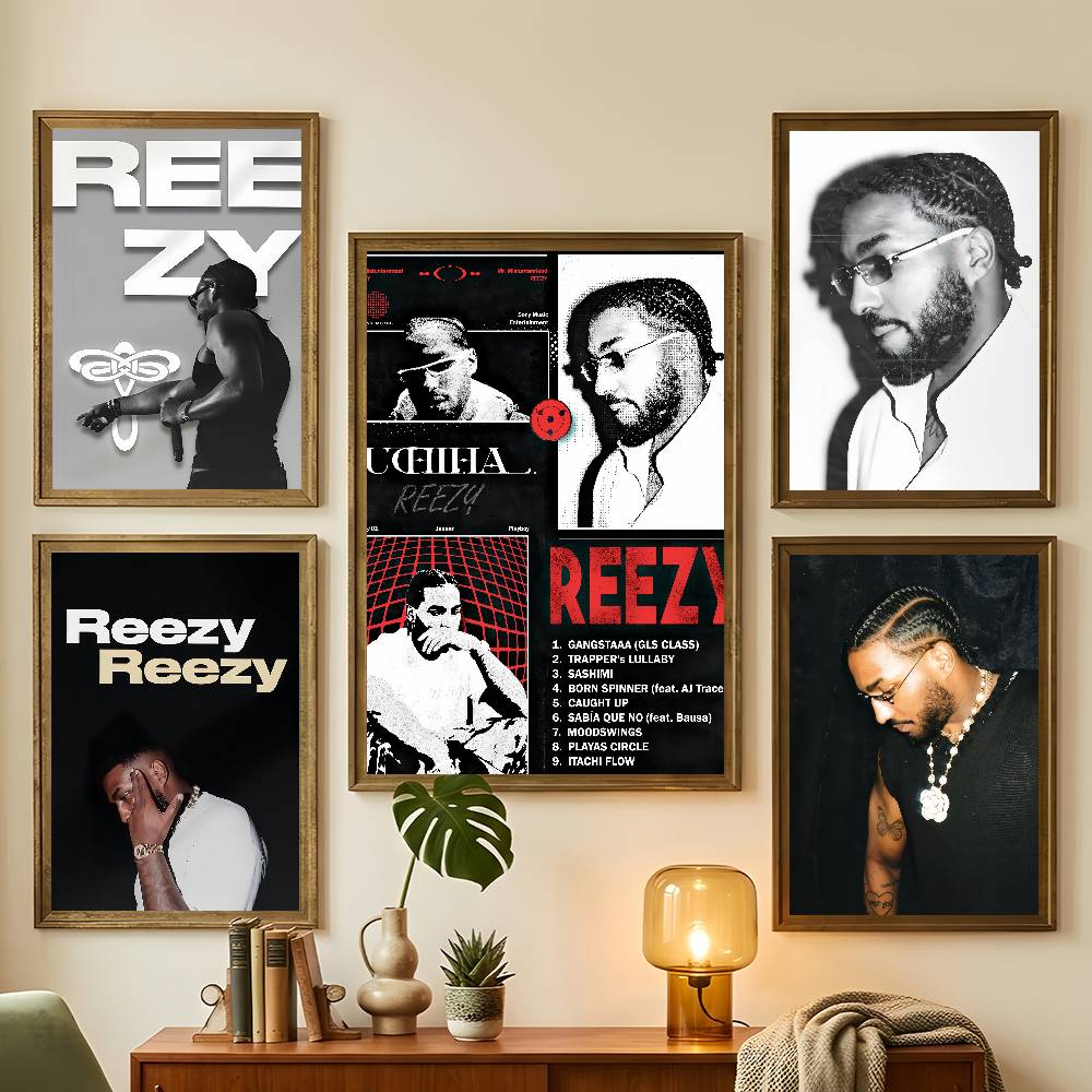Rapper R-Reezy Music Poster Fo - Gaming Accessories Room 评论和价格