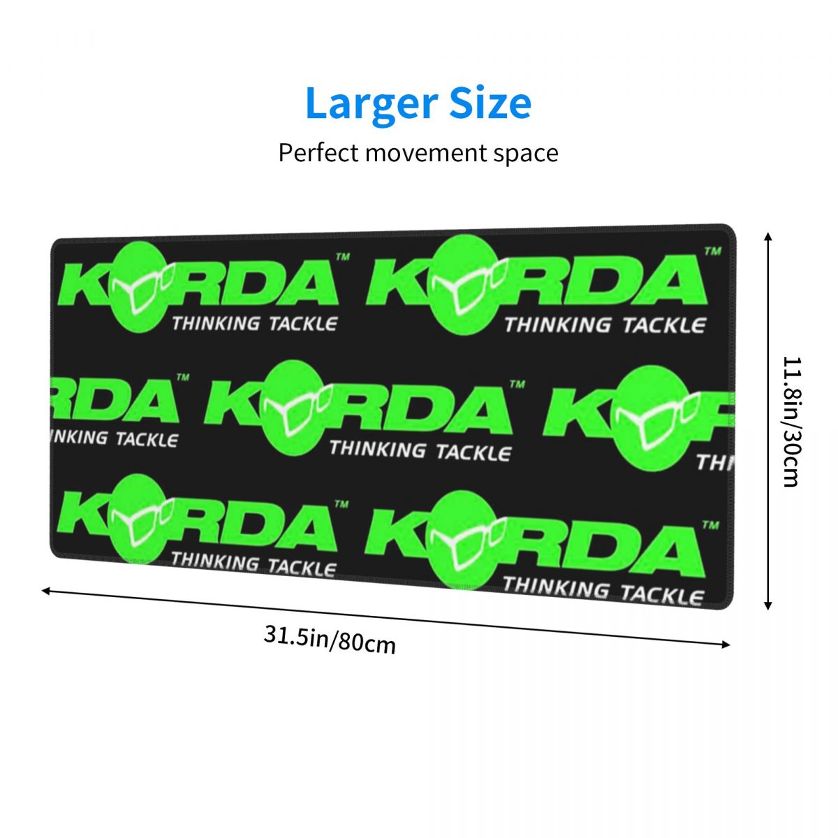 Large Mouse Pad Korda Fishing  - Gaming Accessories Logo 评论和价格
