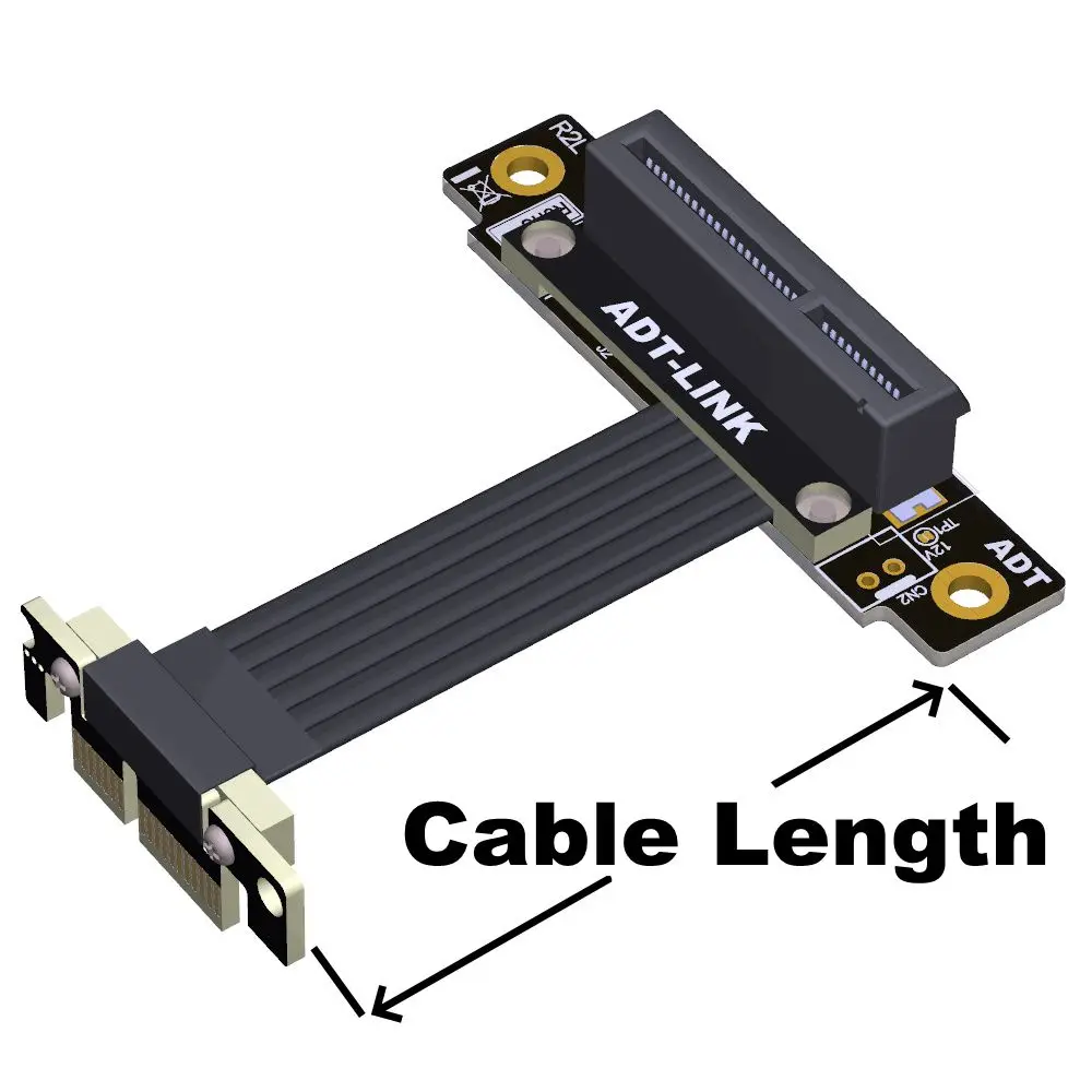ADT-Link PCI Express 4.0 X4 To - Pcie Extension Cable 评论和价格
