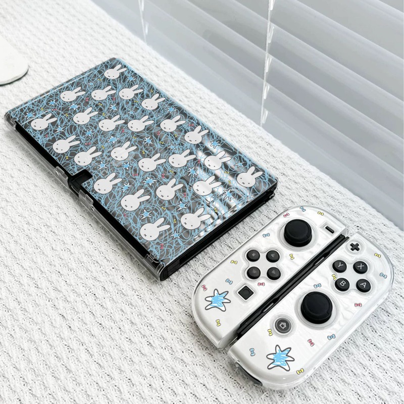 Kawaii Miffy Console Case for  - Gaming Accessories Nintendo Switch 评论和价格