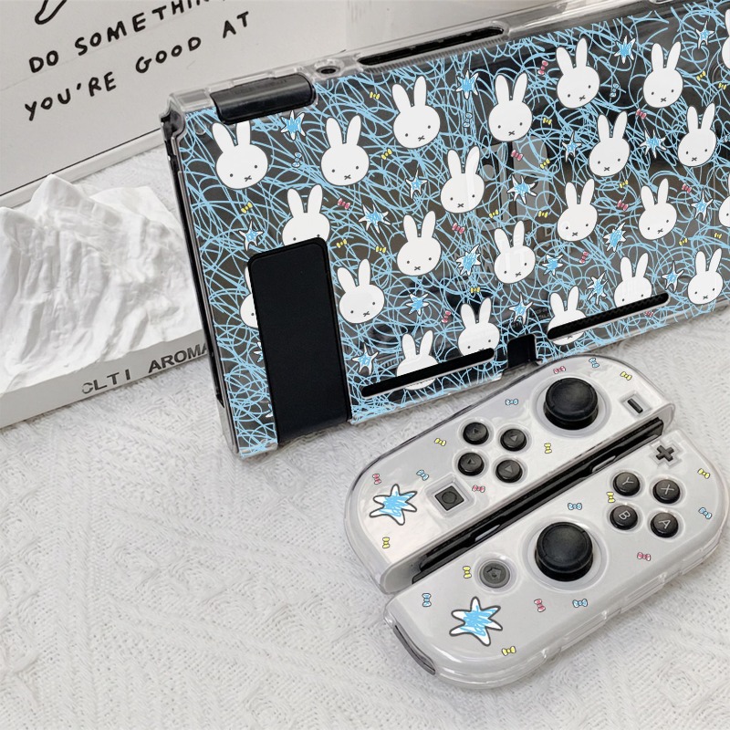Kawaii Miffy Console Case for  - Gaming Accessories Nintendo Switch 评论和价格