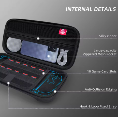 Portable Travel Carrying Case  - Gaming Accessories Nintendo Switch 评论和价格