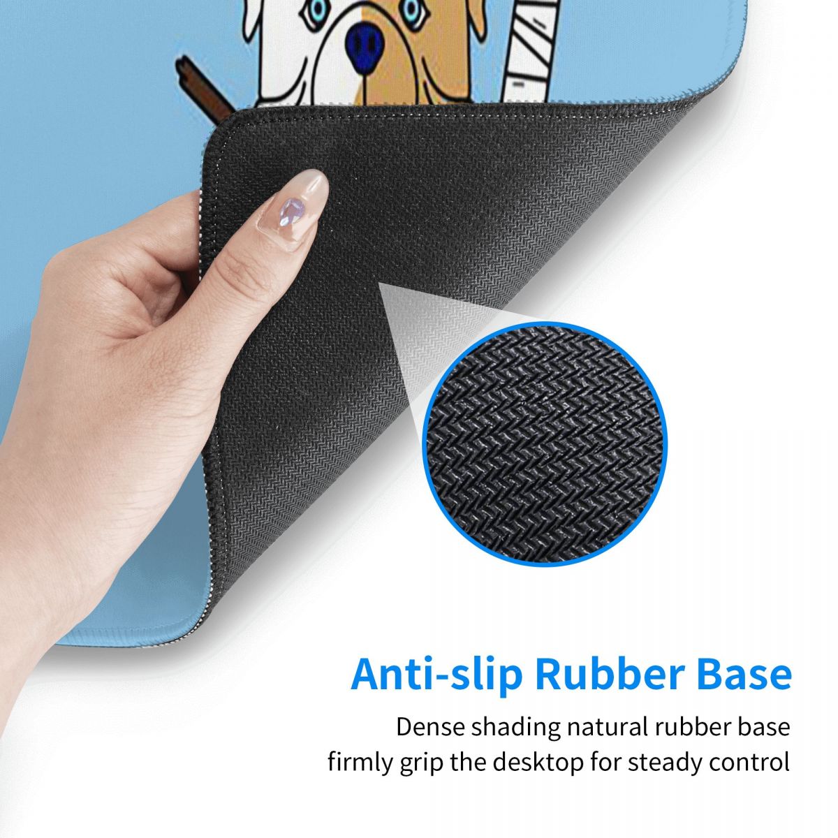 Large Mouse Pad Sudbury Bulldo - Gaming Accessories Logo 评论和价格