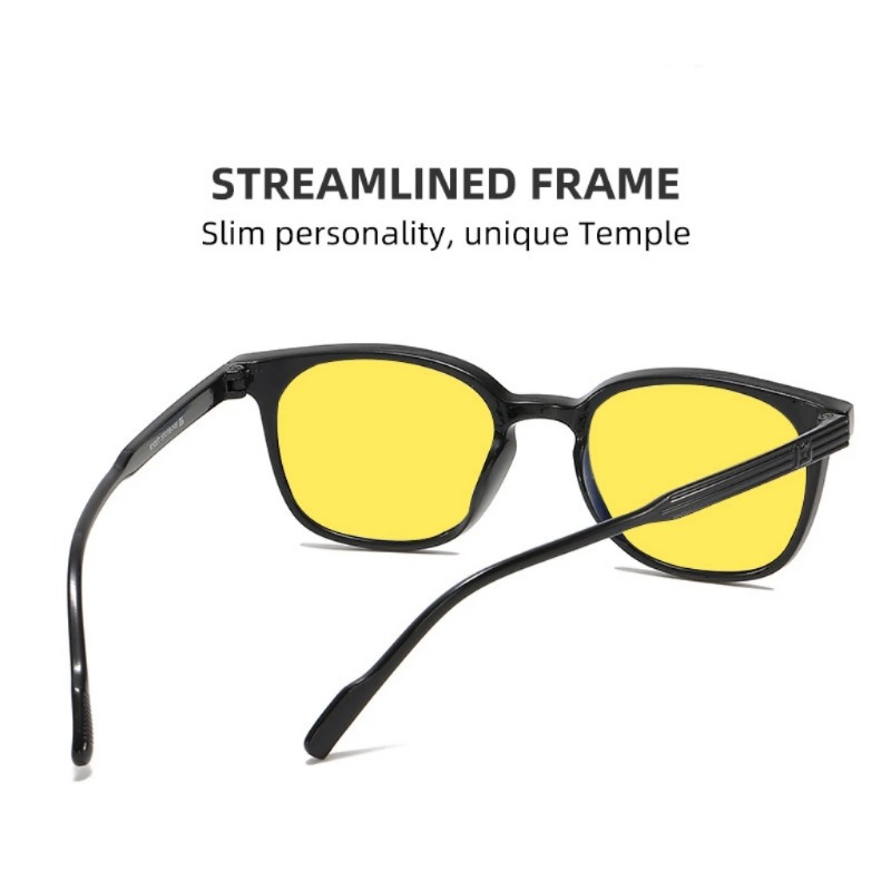Yellow Lens Night Vision Glass - Gaming Glasses Tinted 评论和价格