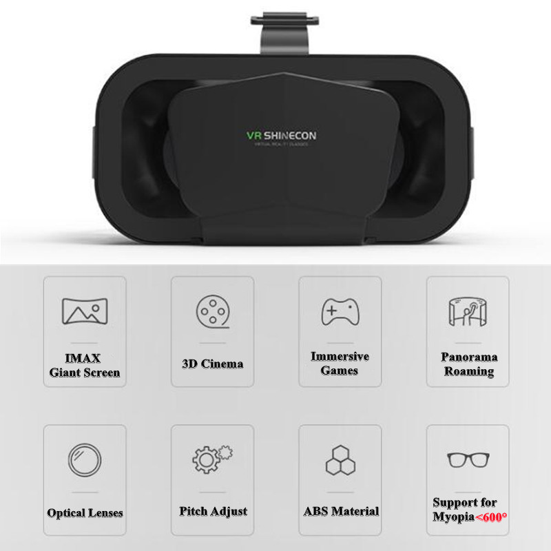 Shinecon Viar 3D VR Glasses Vi - Virtual Gaming Accessories 评论和价格