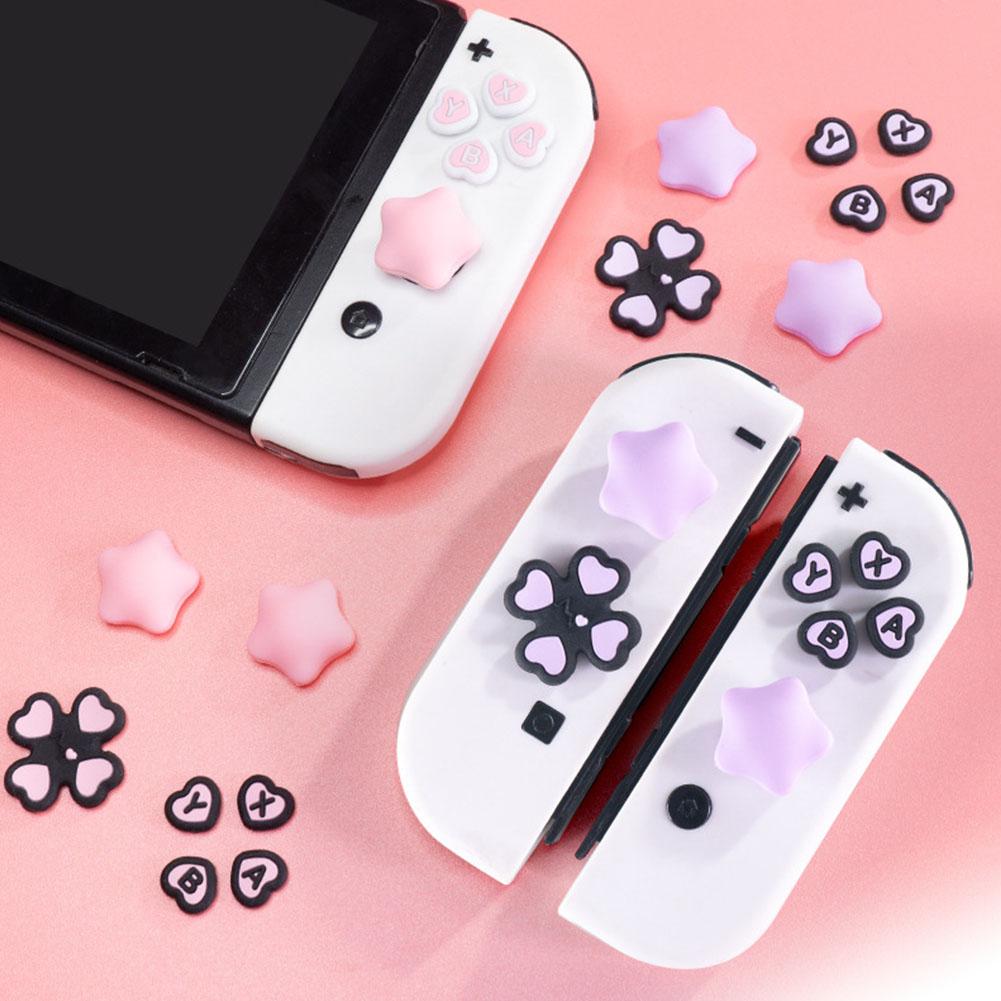 Silicone Button Stickers For N - Gaming Accessories Nintendo Switch 评论和价格