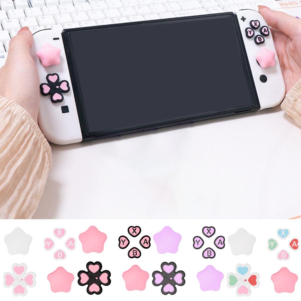 Silicone Button Stickers For N - Gaming Accessories Nintendo Switch 评论和价格