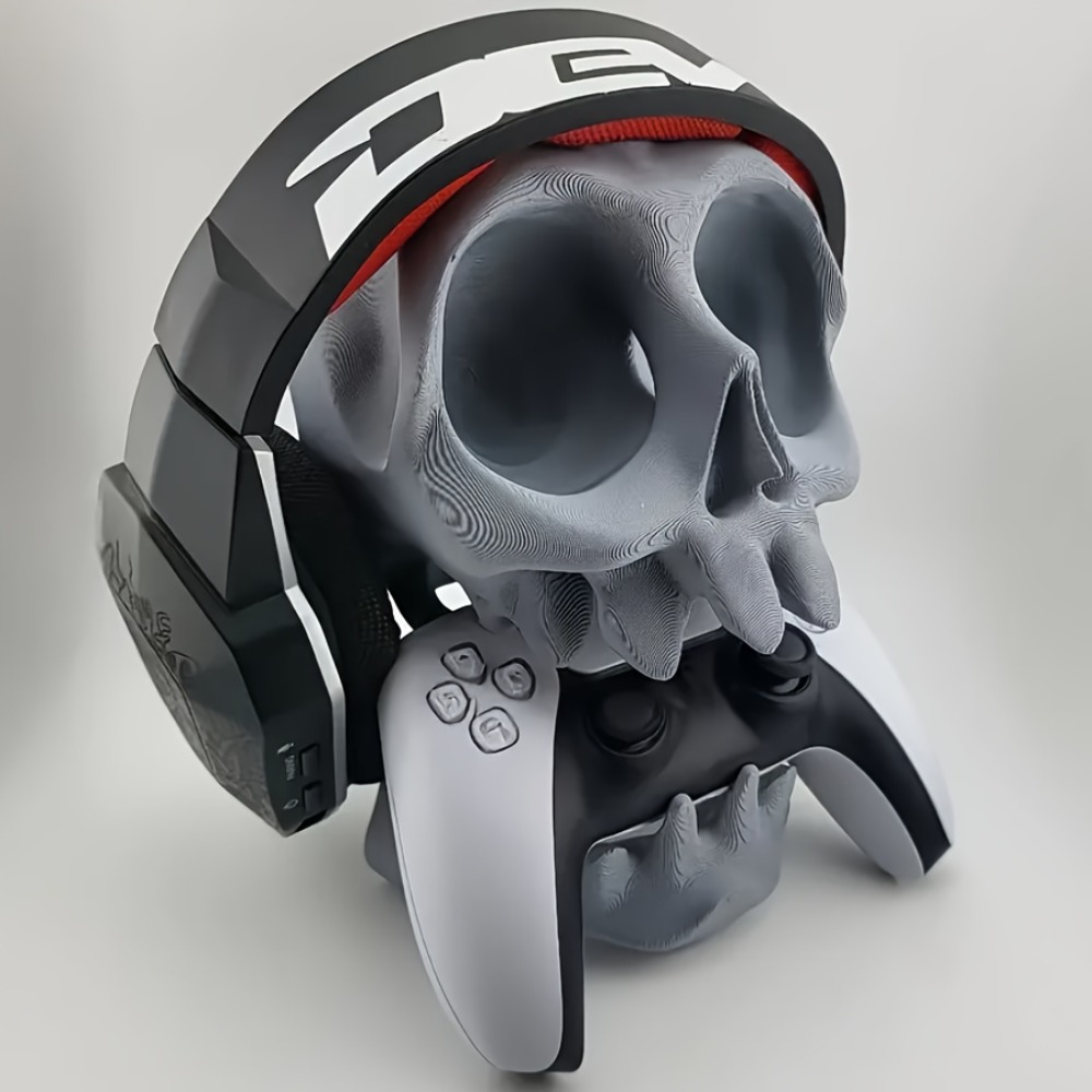 Skull Shaped Controller Stand  - Gaming Accessories Controller 评论和价格