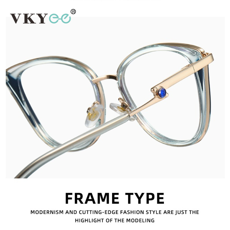 VICKY Popular Gradient Color W - Gaming Glasses Tinted 评论和价格
