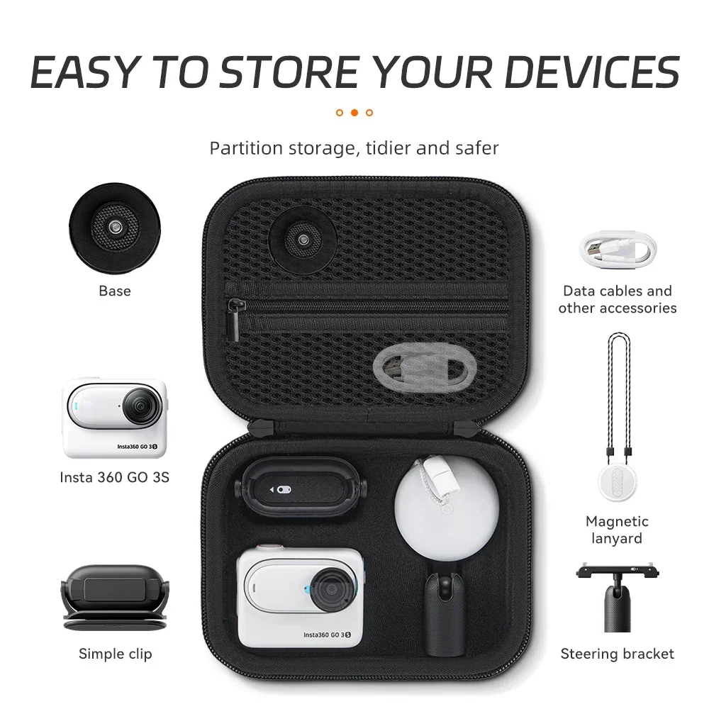 For Insta360 GO3/GO3S Mini Cas - Gaming Equipment Accessories 评论和价格