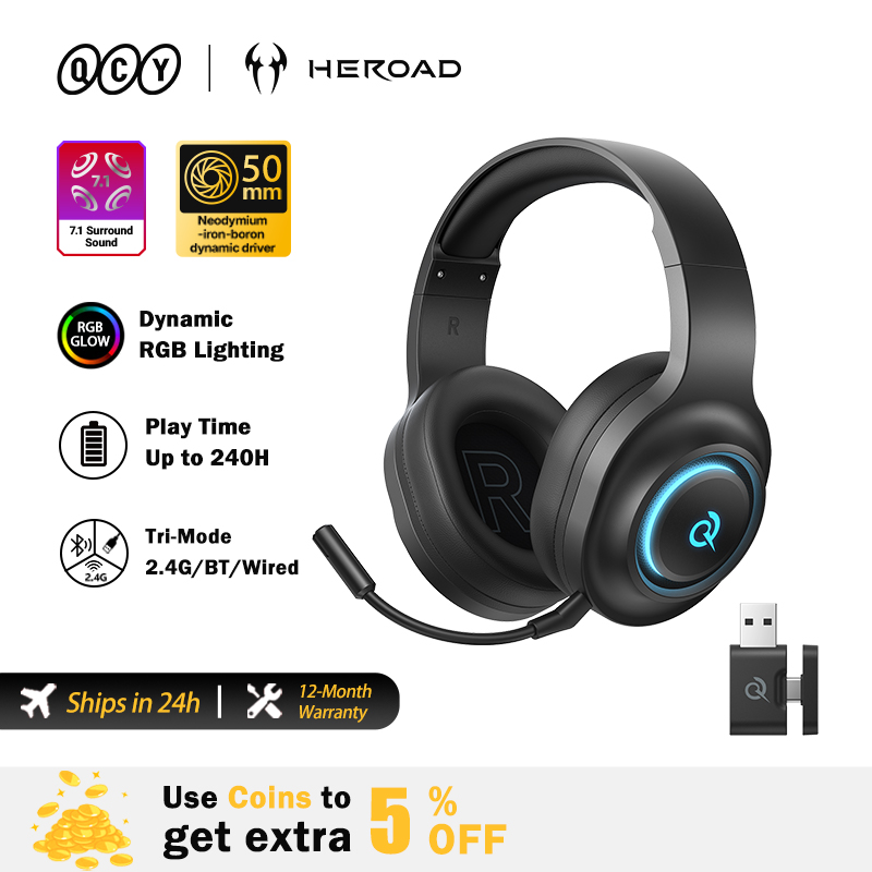 QCY Heroad V200 Gaming Headset - Venom Gaming Accessories 评论和价格