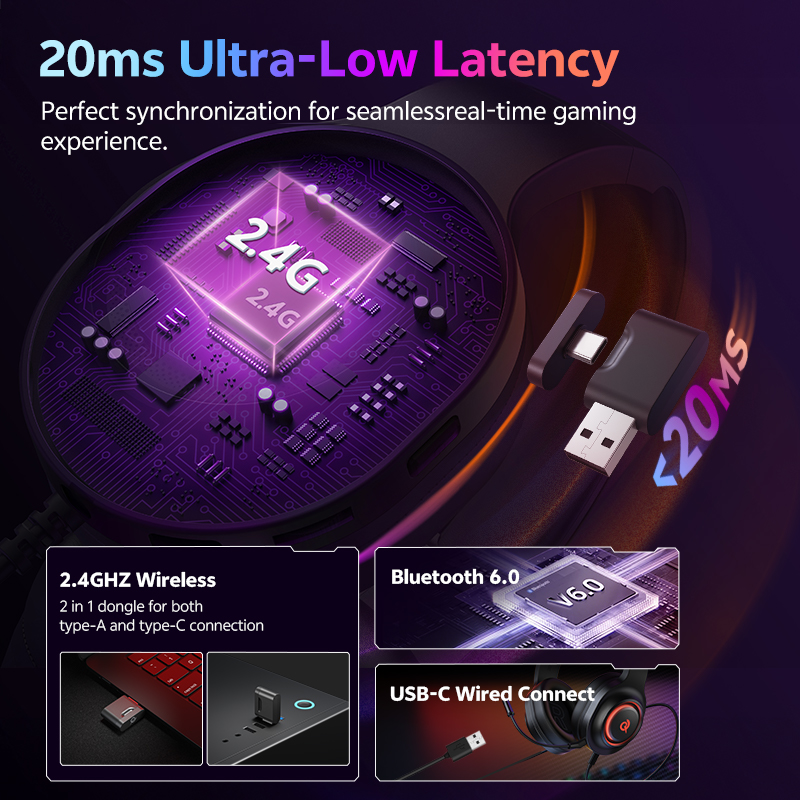 QCY Heroad V200 Gaming Headset - Venom Gaming Accessories 评论和价格