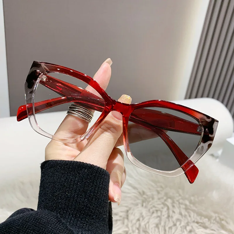 Retro Cat-Eye Photochromic Gla - Gaming Glasses Tinted 评论和价格