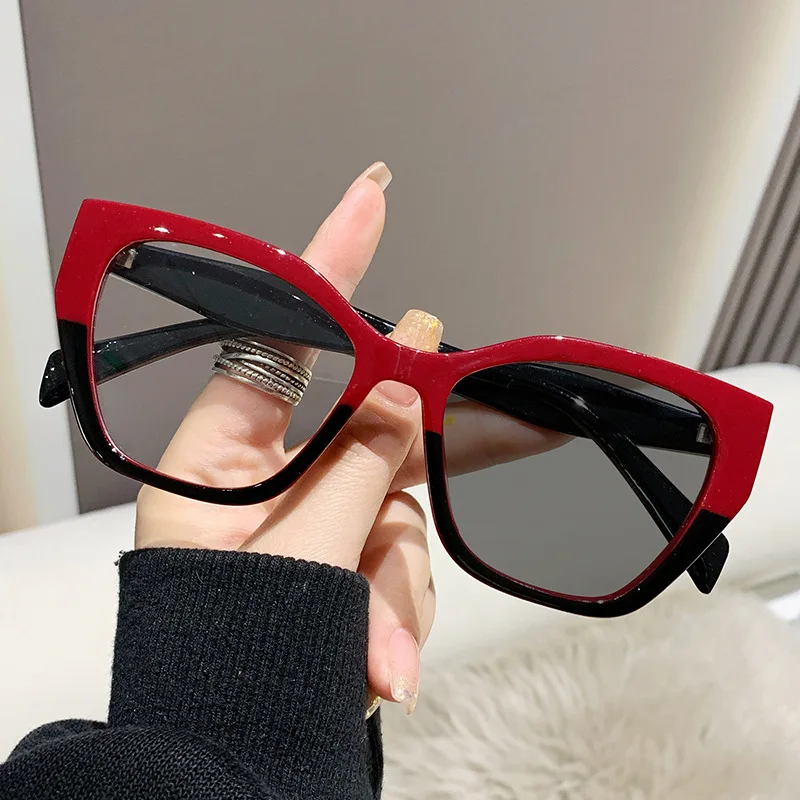 Retro Cat-Eye Photochromic Gla - Gaming Glasses Tinted 评论和价格