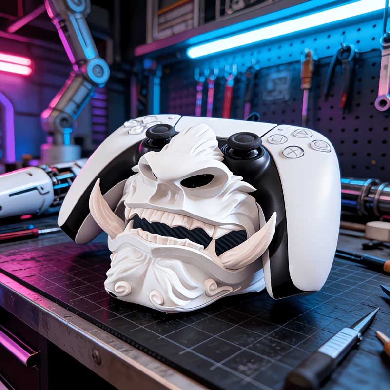Demon Face PS5 Controller Brac - Gaming Accessories Controller 评论和价格