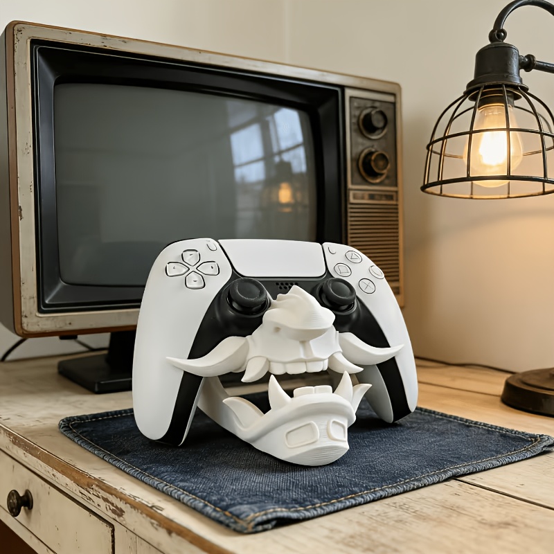 Demon Face PS5 Controller Brac - Gaming Accessories Controller 评论和价格