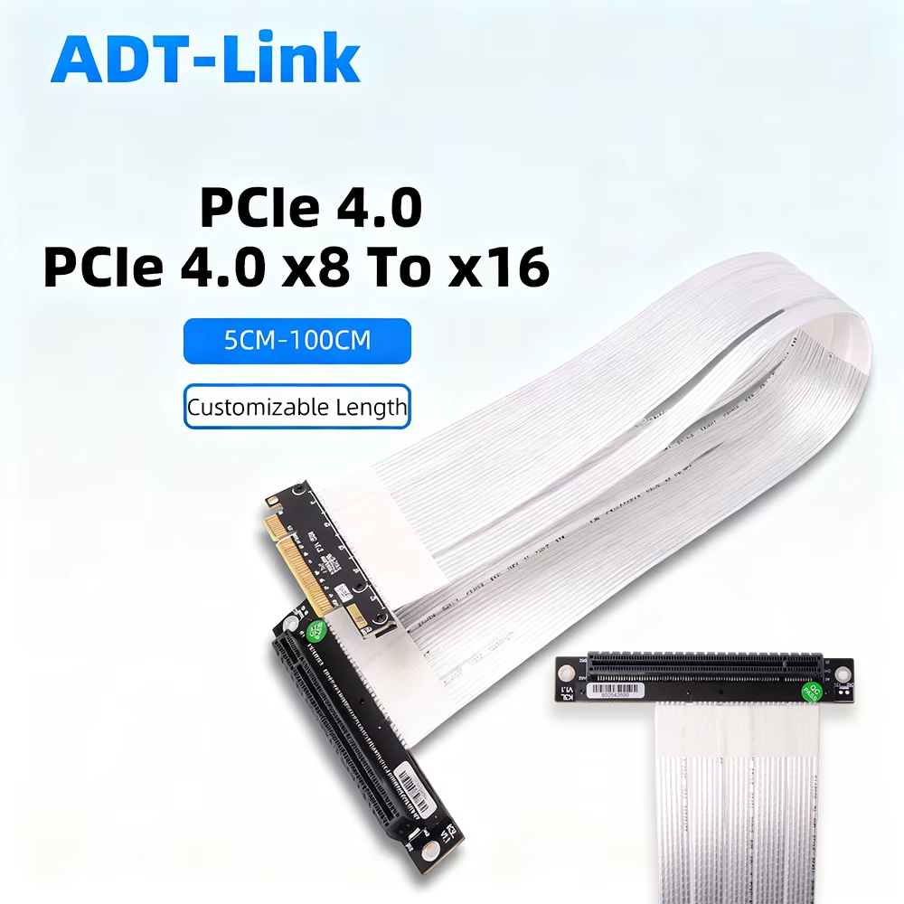 ADT-Link PCIE 4.0 3.0 X8 To X1 - Pcie Extension Cable 评论和价格
