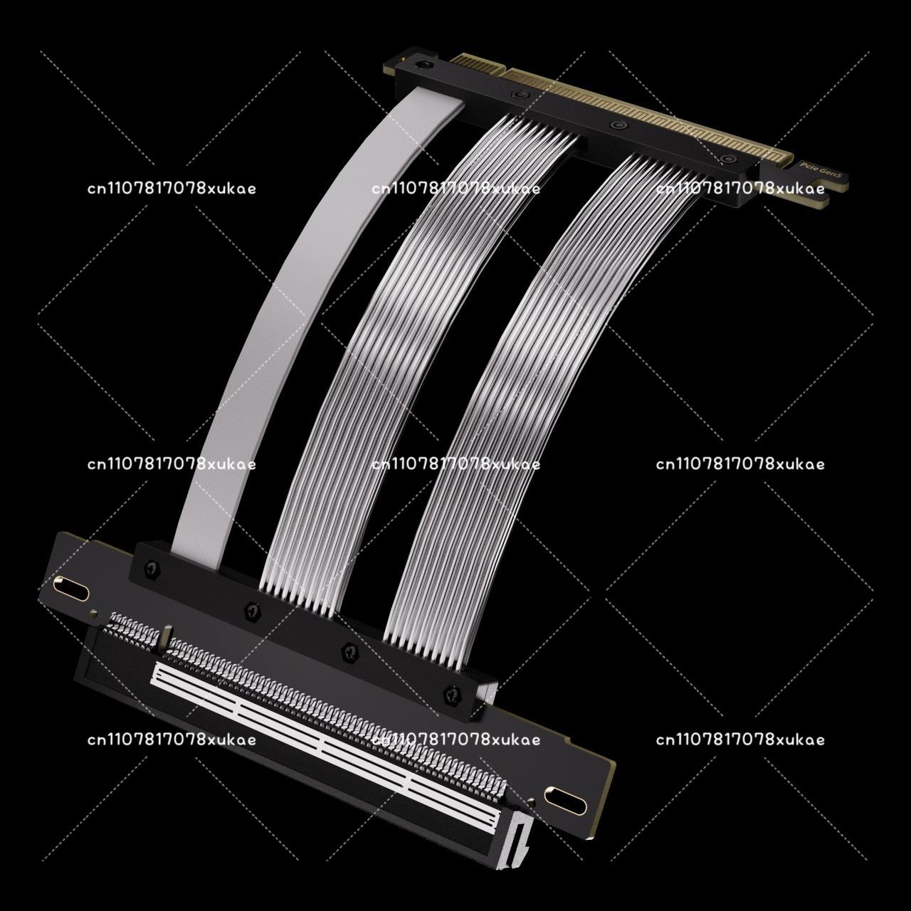 PCIE 5.0 Graphics Card Extensi - Pcie Extension Cable 评论和价格