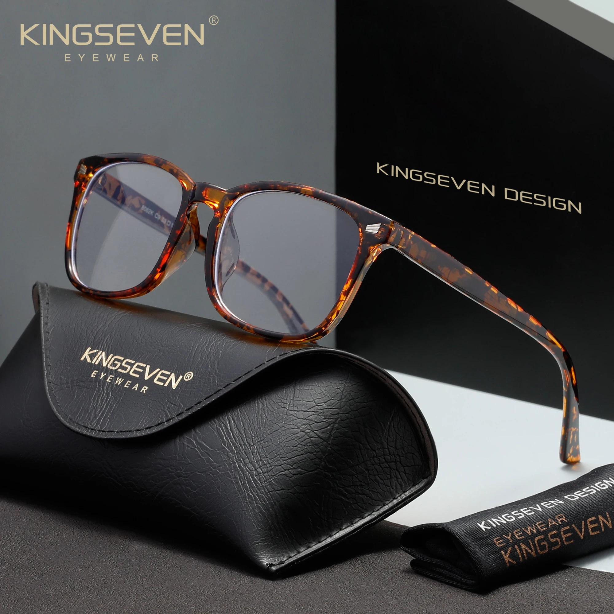 KINGSEVEN New Classic Anti-Blu - Gaming Glasses Tinted 评论和价格