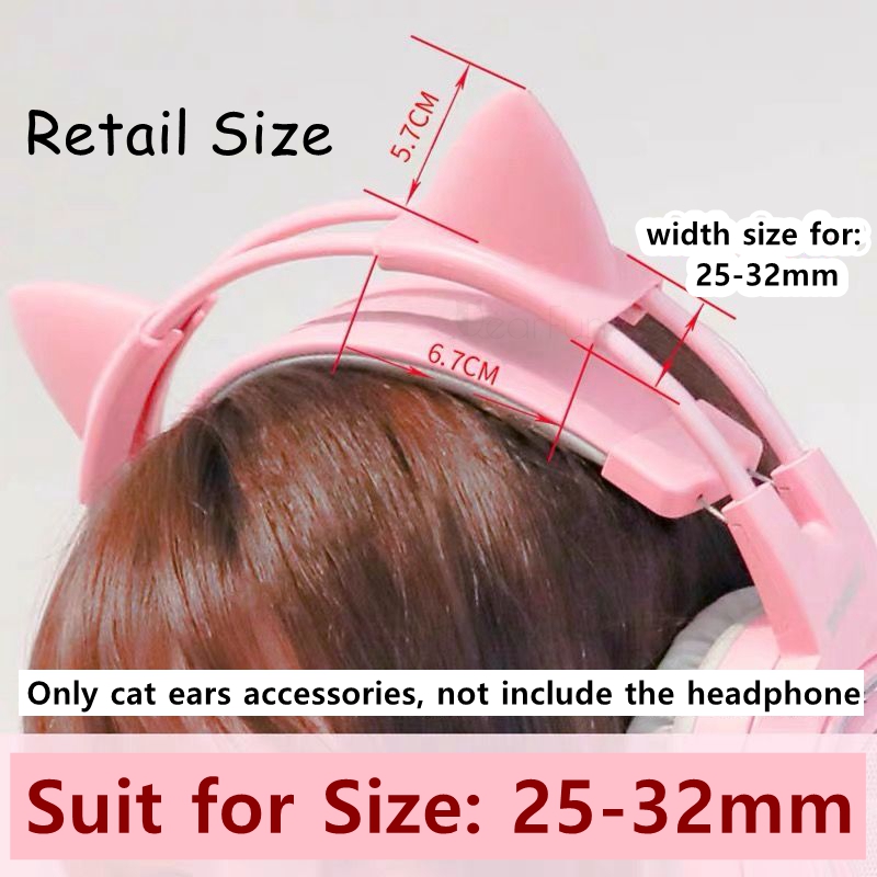 Pink Silicone Cat Ears Pendant - Gaming Accessories Sale 评论和价格