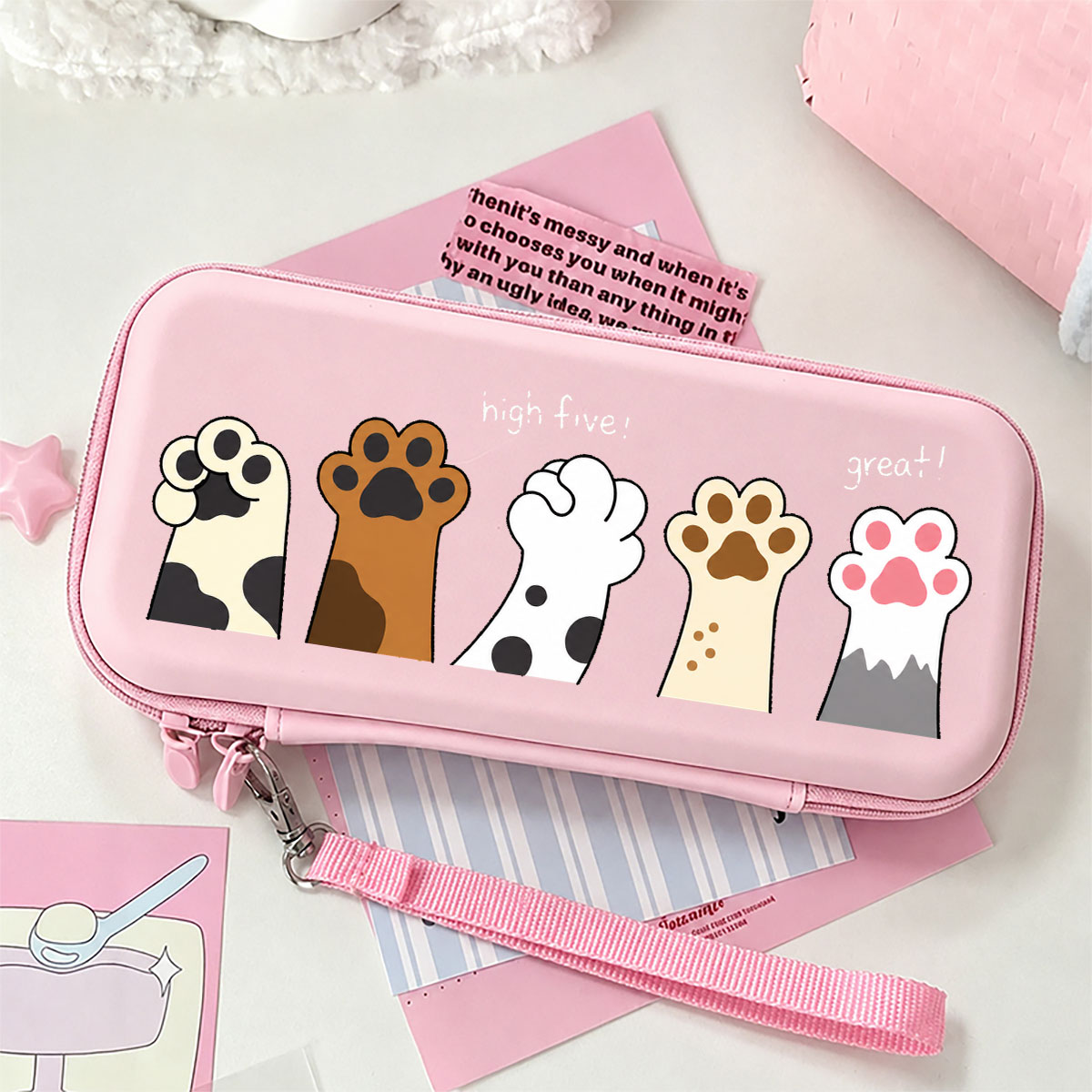 Macaron Color Hard Storage Bag - Gaming Accessories Nintendo Switch 评论和价格