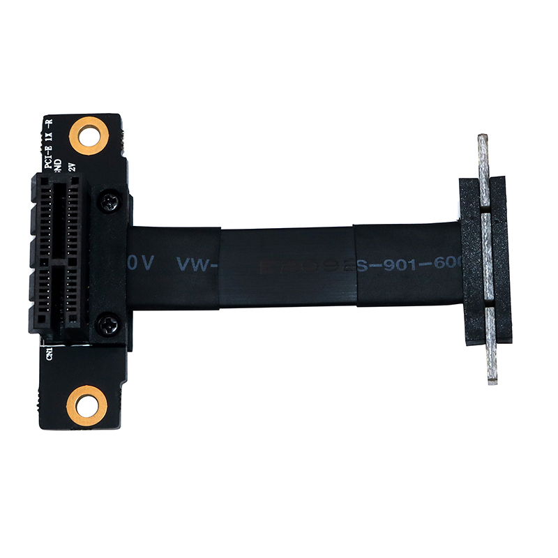 PCIE X1 Riser Cable Dual 90 De - Pcie Extension Cable 评论和价格